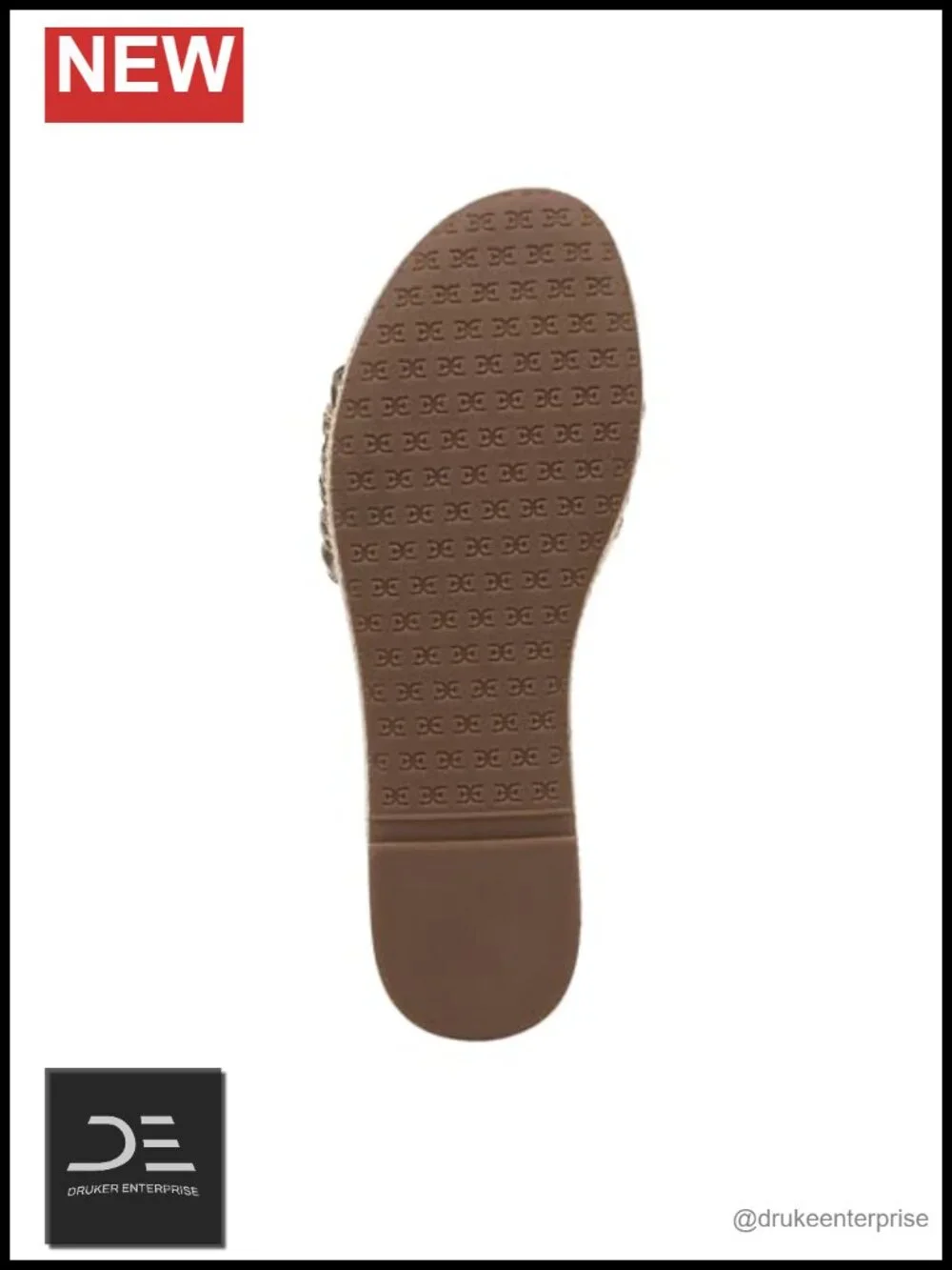 Sam Edelman Pauleena Weave Espadrille Platform Sandal Square Toe Slip-On Heel